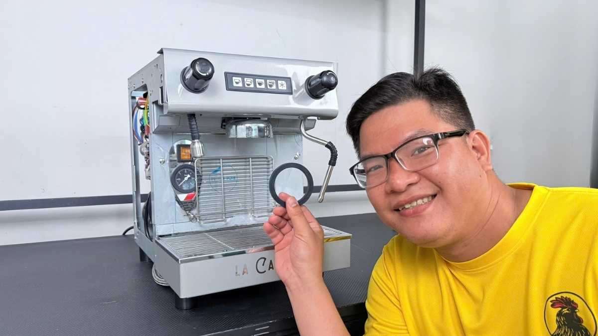 Ron group head máy pha cà phê Carimali chịu nhiệt cao