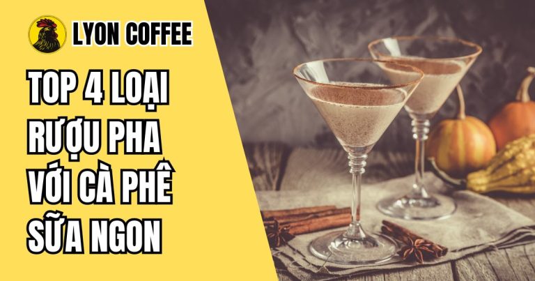 rượu pha với cà phê sữa ngon
