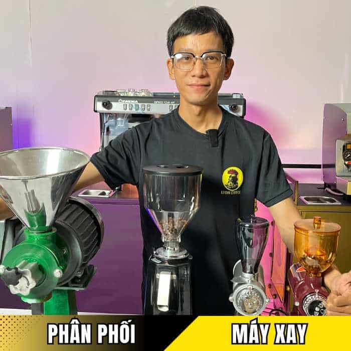 Phân phối máy xay cà phê cao cấp