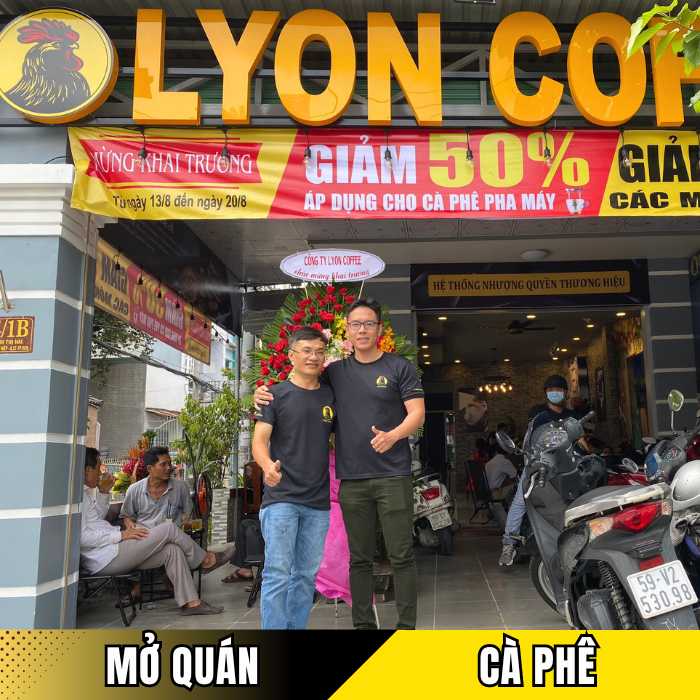 Mở quán cà phê nhượng quyền