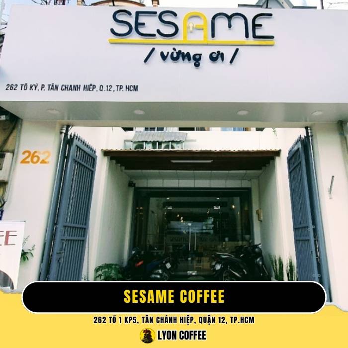 Sesame coffee