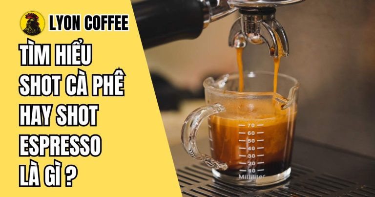 Shot cà phê là gì? Single shot khác gì so với Double Espresso