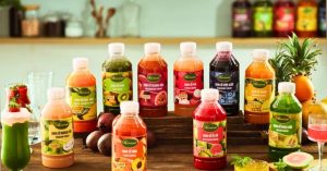 Sinh tố Berrino đa dạng hương vị chai 1 lít tiện lợi