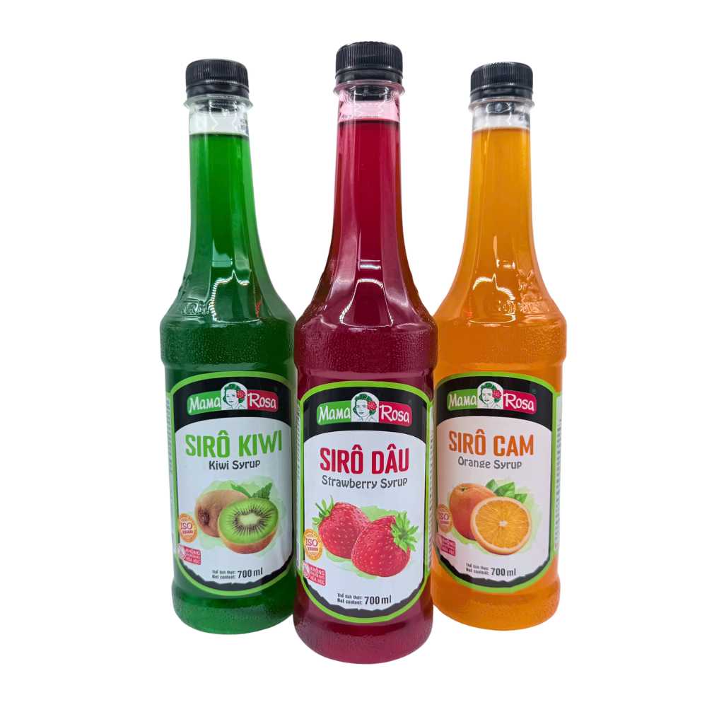 Siro Mama Rosa Dâu 700ml – Mama Rosa Strawberry Syrup - Ảnh 4