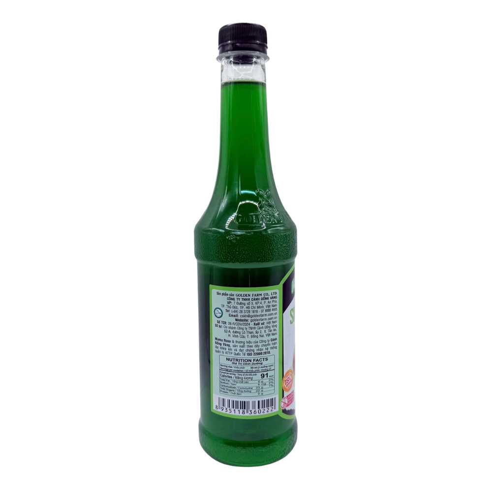 Siro Mama Rosa Kiwi 700ml – Mama Rosa Kiwi Syrup - Ảnh 2