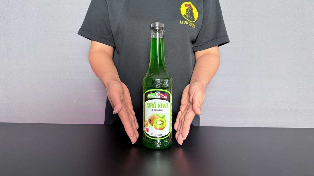 Sirô Mama Rosa Kiwi chai siro hương kiwi tự nhiên cho trà soda và cocktail