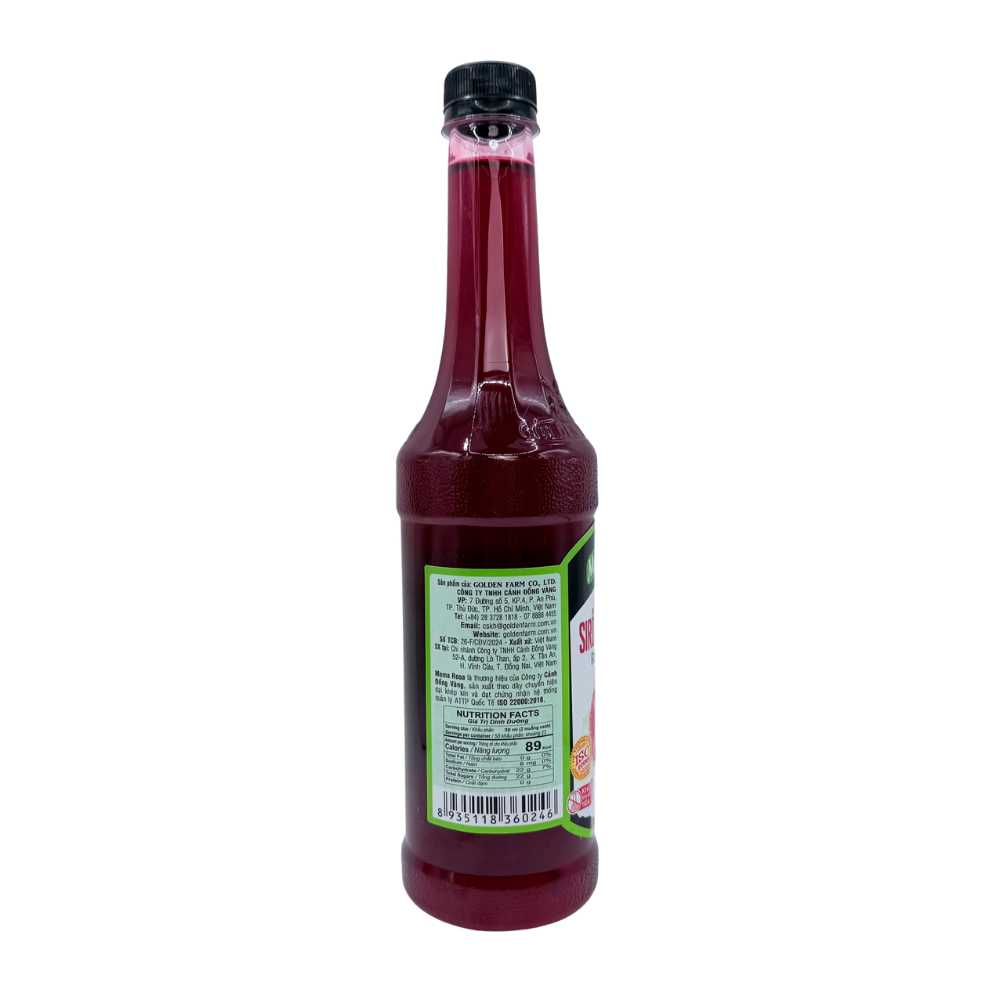 Siro Mama Rosa Phúc Bồn Tử 700ml – Raspberry Syrup - Ảnh 2