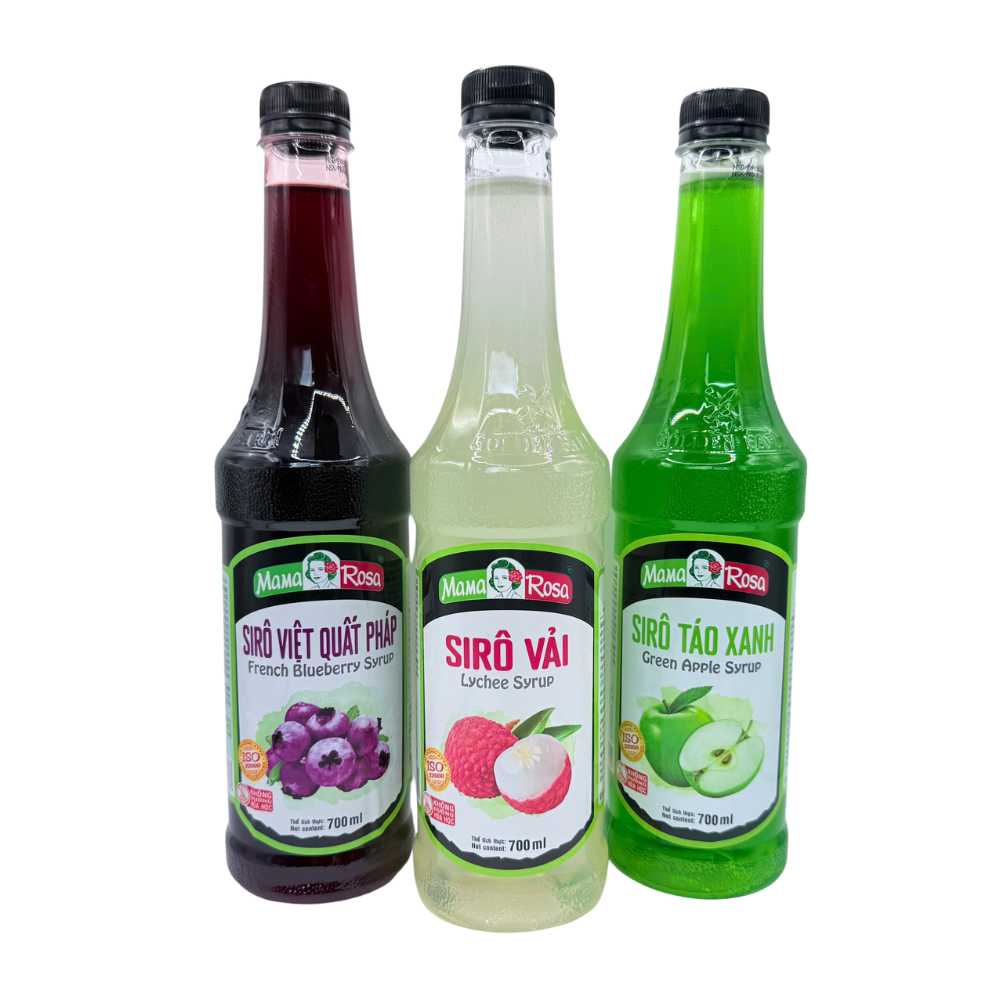 Siro Mama Rosa Vải 700ml – Mama Rosa Lychee Syrup - Ảnh 4