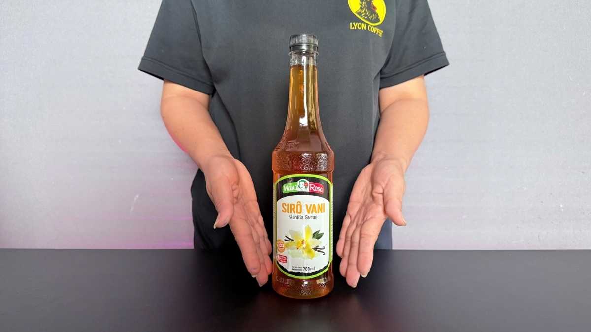 Sirô Mama Rosa Vanilla chai siro hương vani tự nhiên dùng pha cà phê và trà sữa