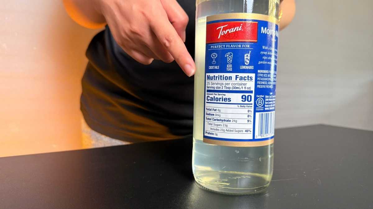 Chai Syrup Torani Mojito thương hiệu Mỹ nhập khẩu chính ngạch tại Việt Nam