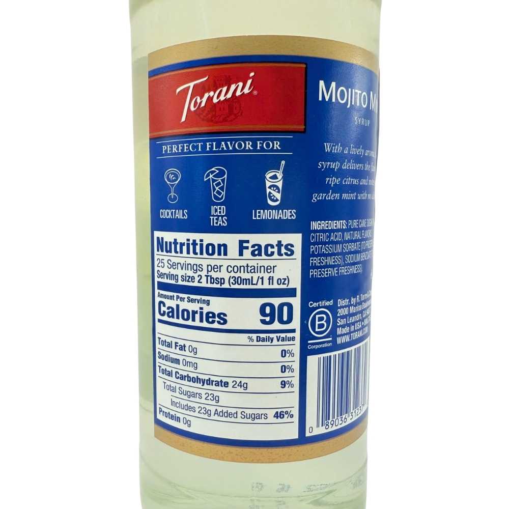 Siro Torani Mojito Mint 750ml – Hương bạc hà tươi mát - Ảnh 4