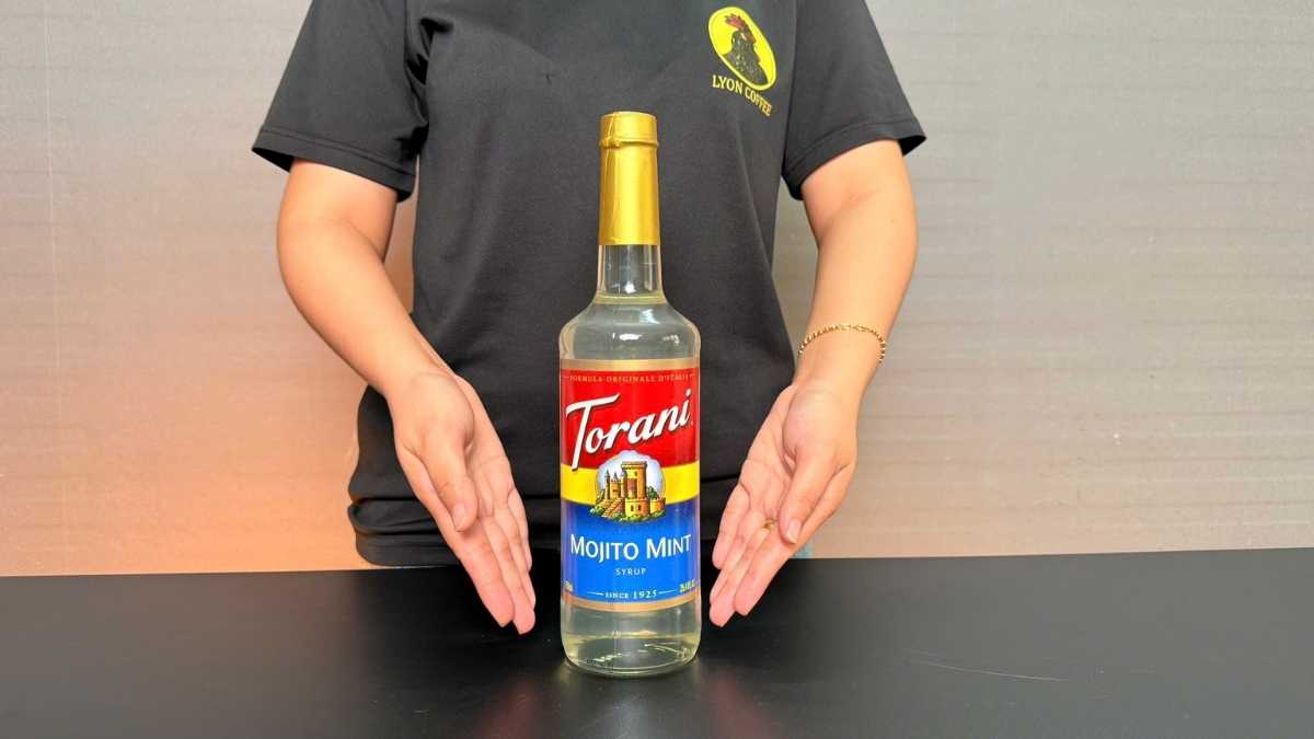 Siro Torani Mojito chai 750 ml hương bạc hà chanh tươi mát chuẩn Mỹ