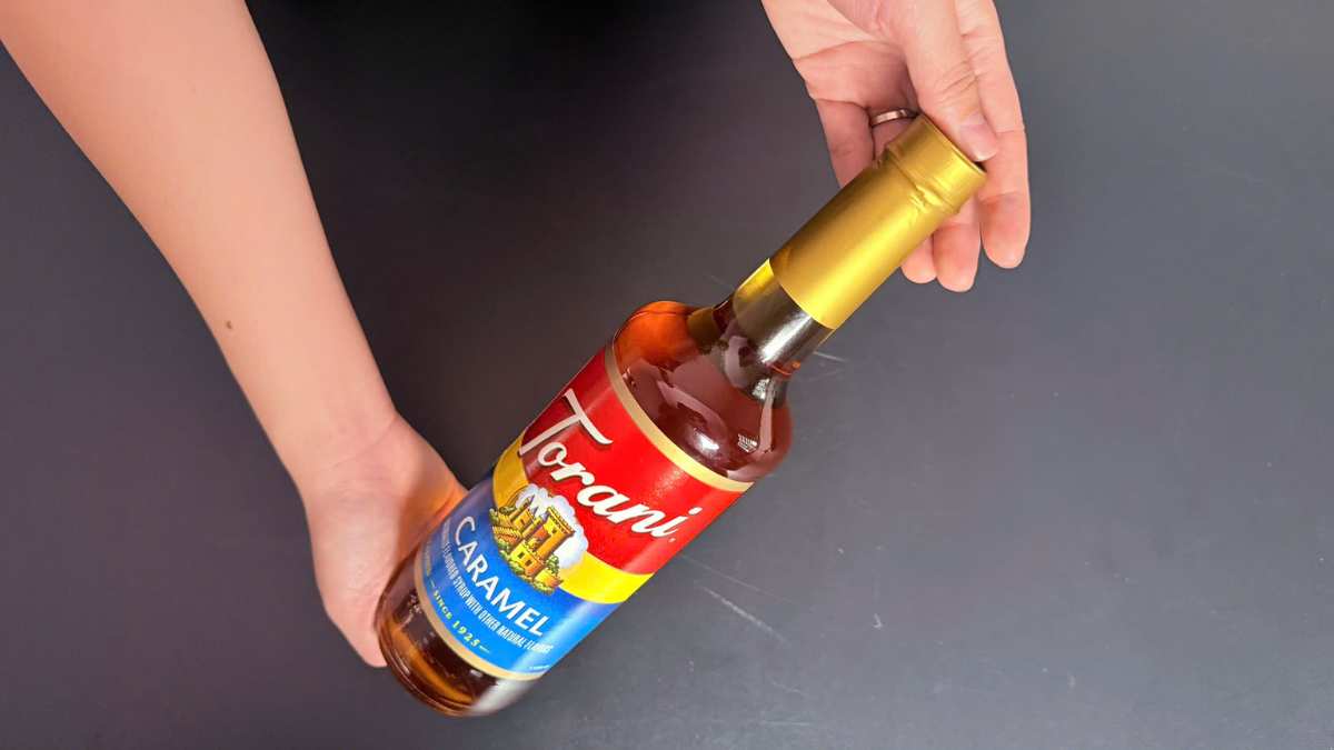 Siro Torani Caramel dễ định lượng tiết kiệm cost cho quán cà phê