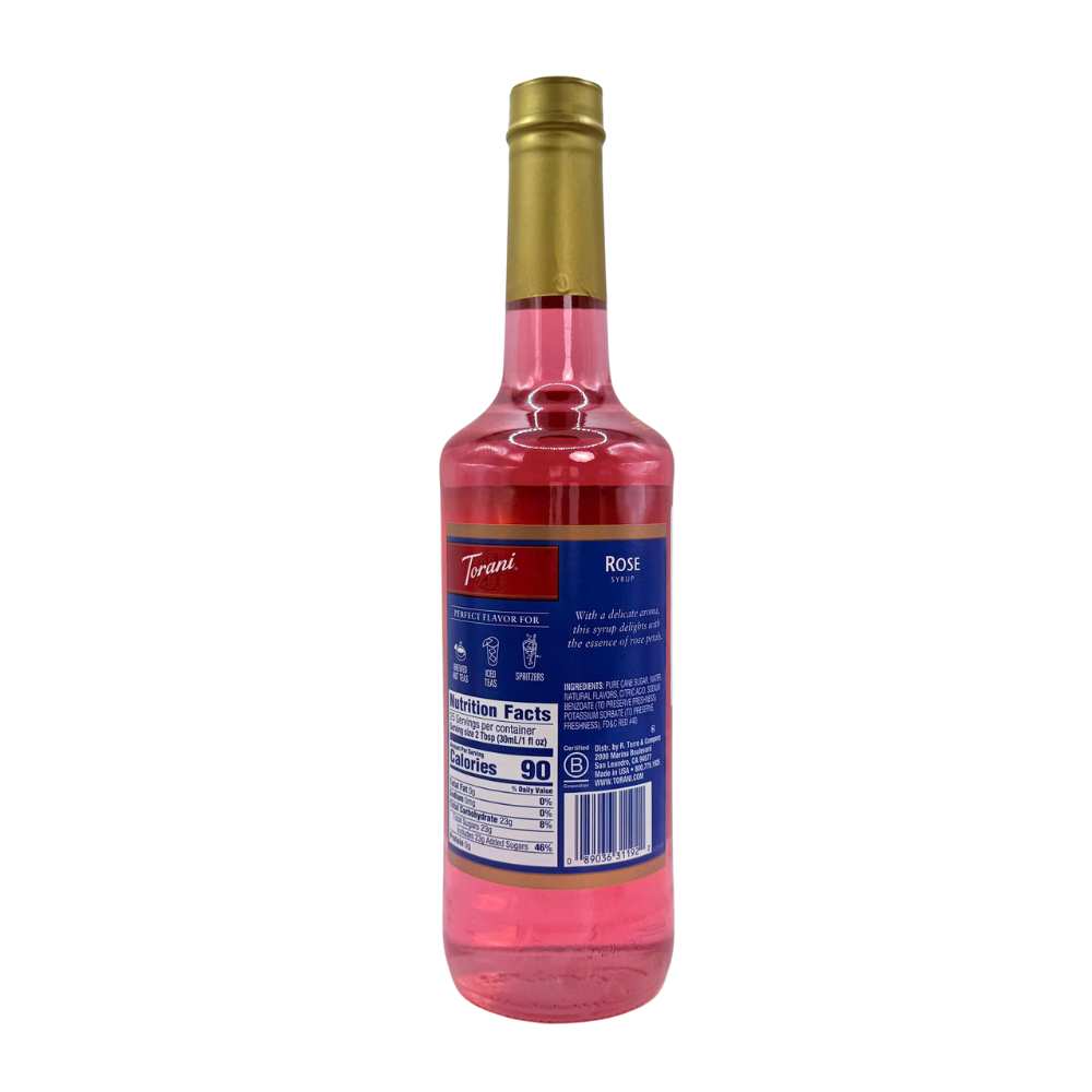 Siro Torani Hoa Hồng 750ml – Torani Rose Syrup giá tốt - Ảnh 2