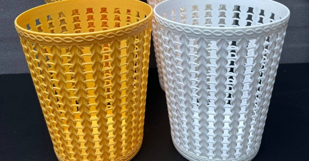 Rổ nhựa mini giả mây đa năng Lyon