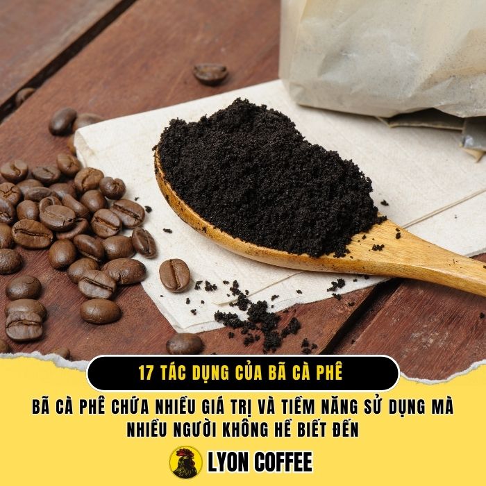 17 tác dụng của bã cà phê có thể bạn chưa biết