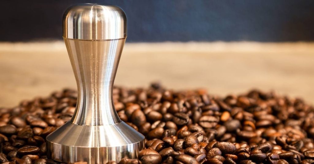 Tamper nén cà phê inox 58 mm sang trọng