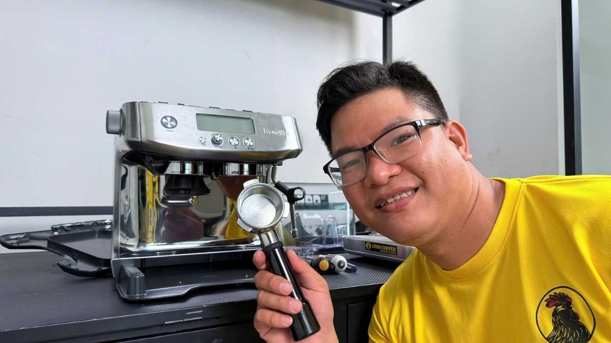 Tay pha 3 chấu Breville 870 878 – Portafilter 54 mm