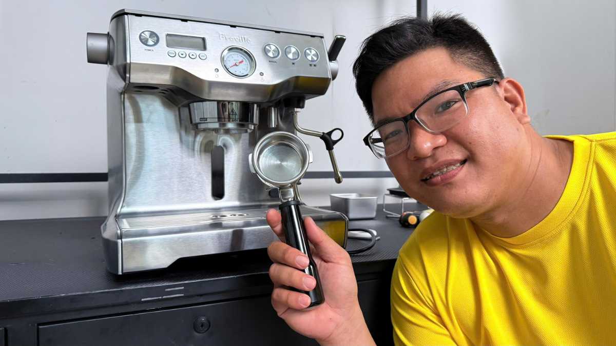 Tay pha Breville 920 chuẩn 58 mm – Portafilter thương mại