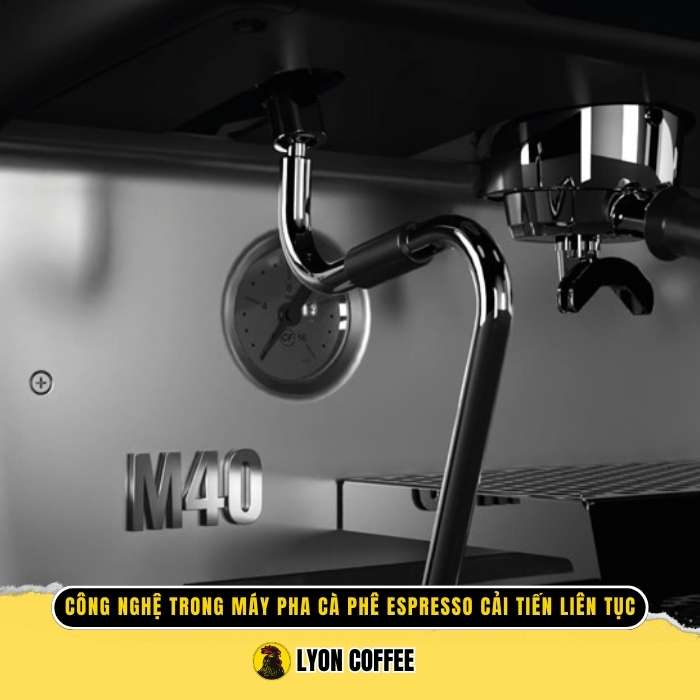 Tiến hoá công nghệ và tính năng trong máy pha cà phê Espresso 