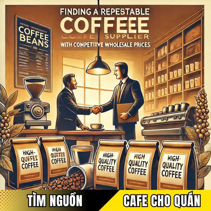 Cung cấp cà phê cho quán