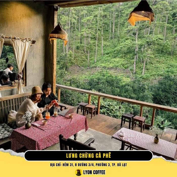 Quán cafe view đẹp ở thành phố đà lạt