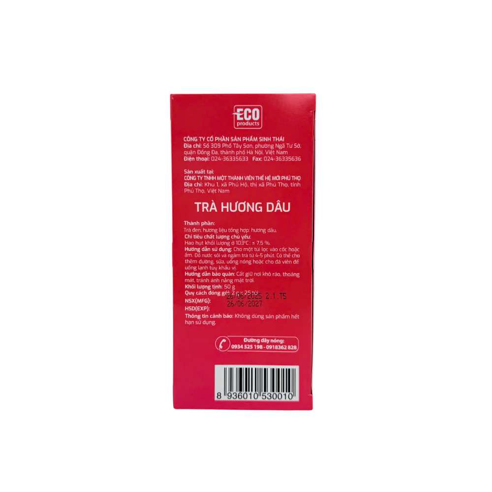 Trà Cozy Hương Dâu 50g - Ảnh 4