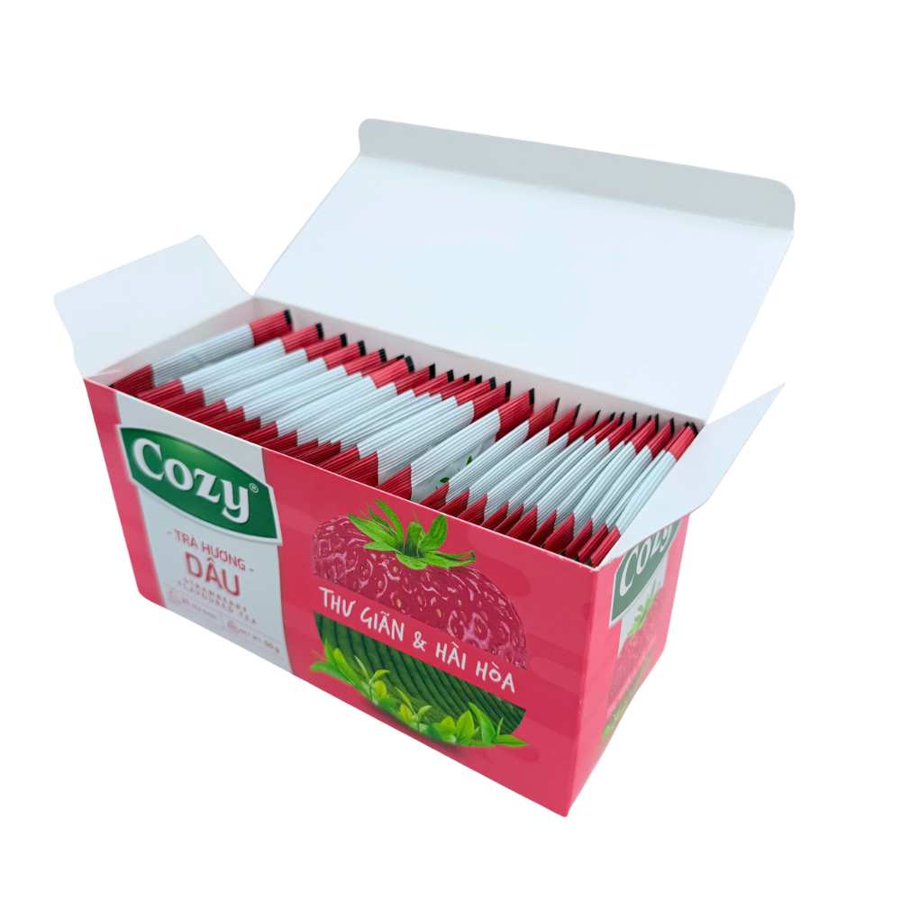 Trà Cozy Hương Dâu 50g - Ảnh 2