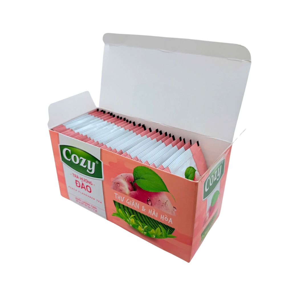 Trà túi lọc Cozy hương đào 50g – Cozy Peach Tea - Ảnh 5