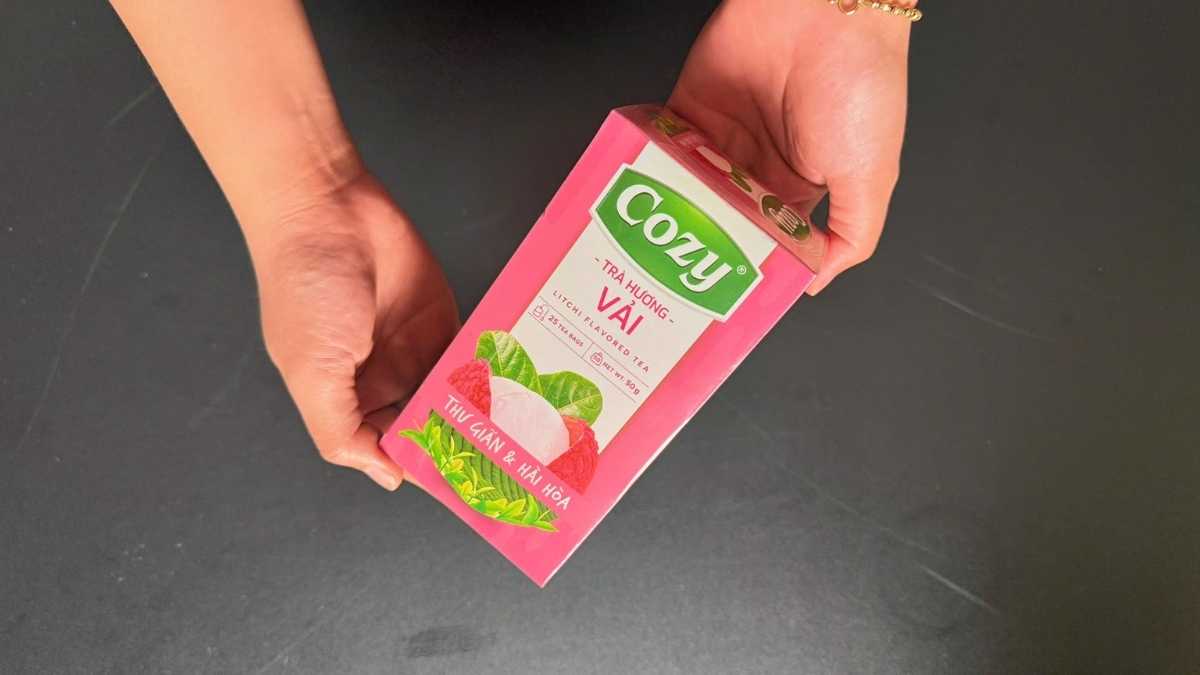 So sánh Trà Cozy hương vải với các loại trà trái cây khác về độ thơm và vị.