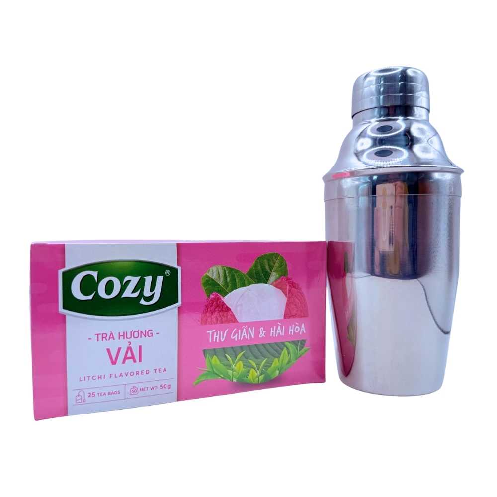 Trà túi lọc Cozy hương vải 50g – Cozy Lychee Tea - Ảnh 4