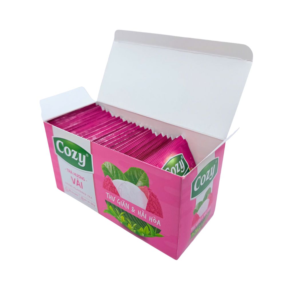 Trà túi lọc Cozy hương vải 50g – Cozy Lychee Tea - Ảnh 9