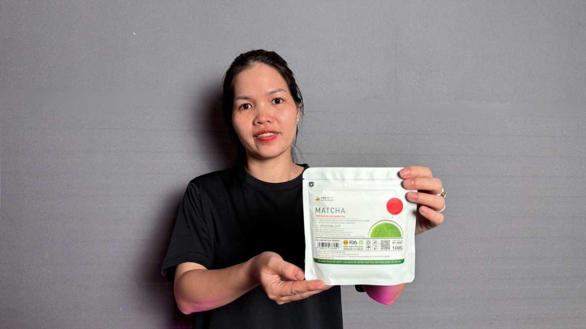 Gói Trà Xanh Matcha Premium Satoen