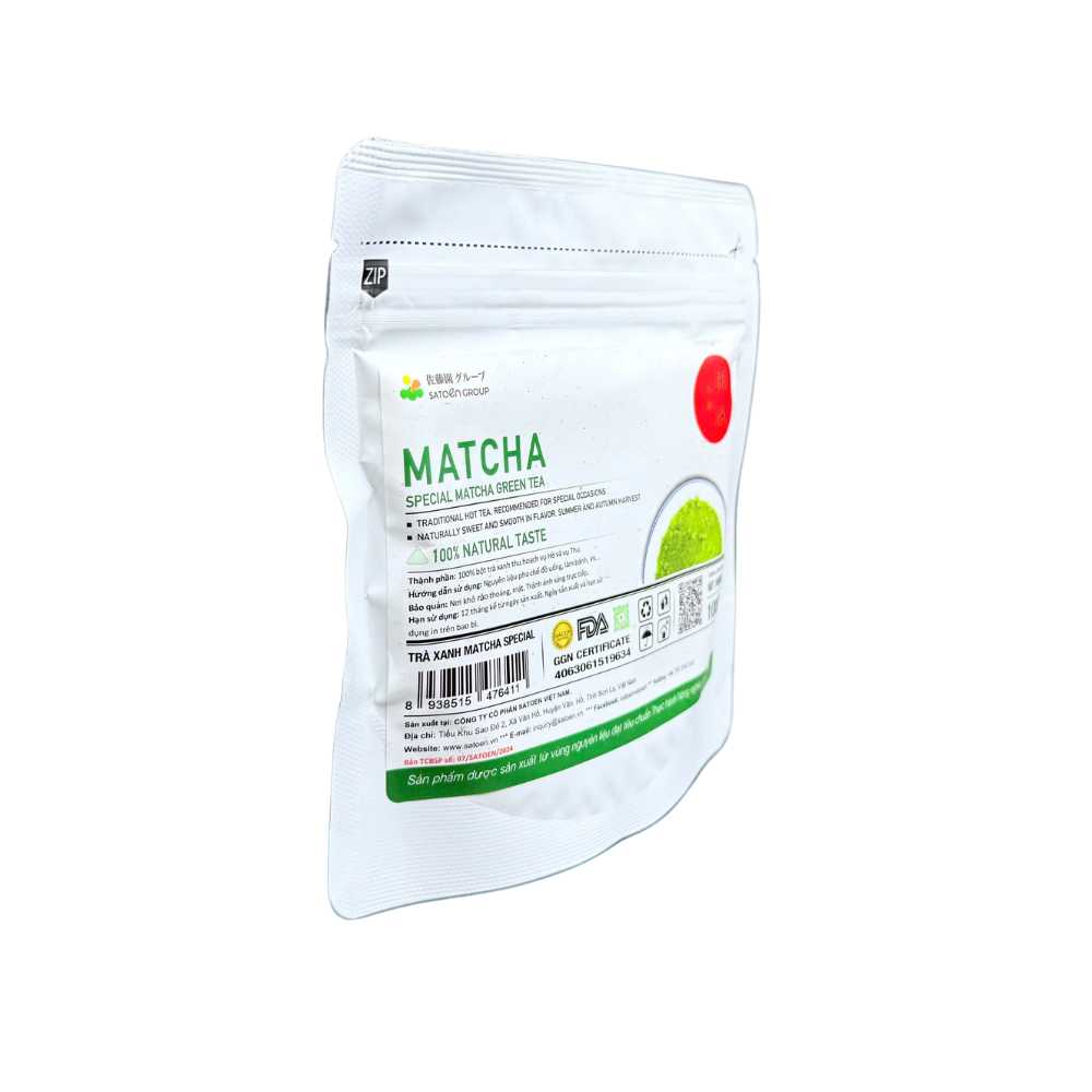 Trà Xanh Matcha Special Satoen – Matcha Nhật Bản dịu nhẹ - Ảnh 3