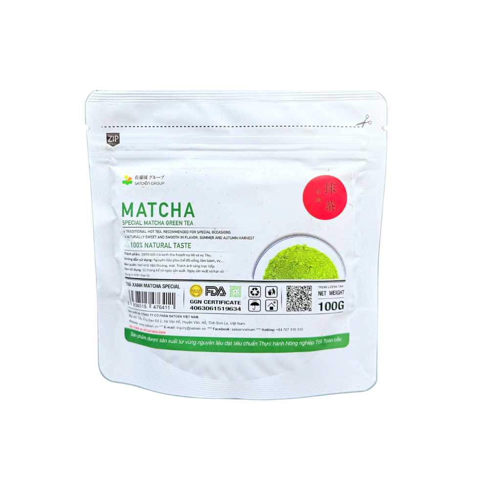 Trà Xanh Matcha Special Satoen