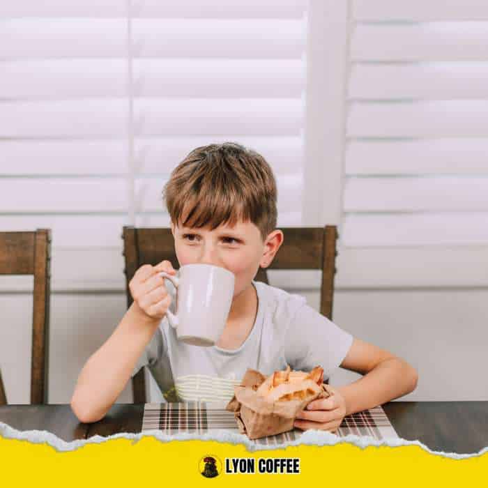 Trẻ em uống và ăn cafe có tốt không