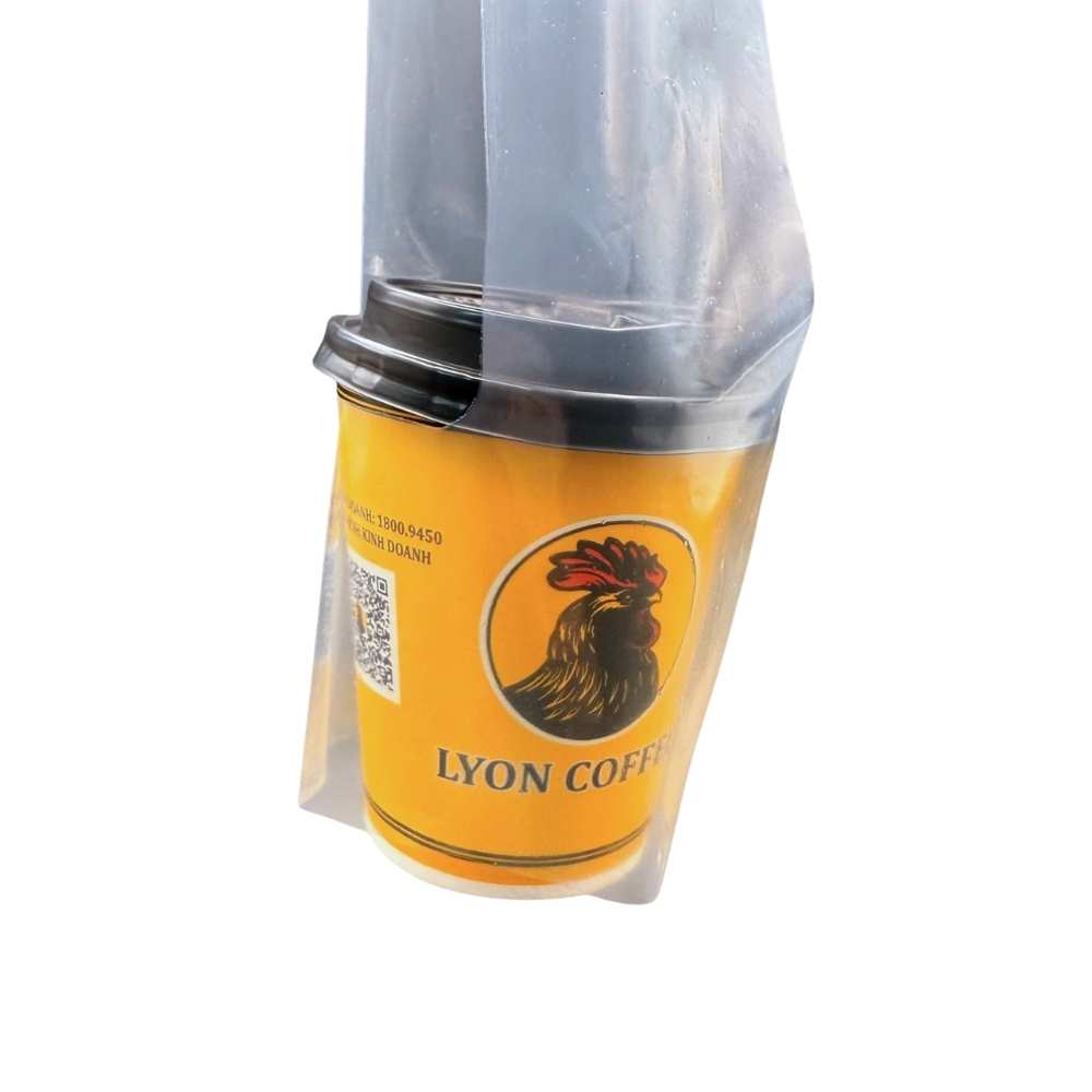 Túi chữ T 1kg - Đựng ly cà phê trà sữa mang đi - Ảnh 3
