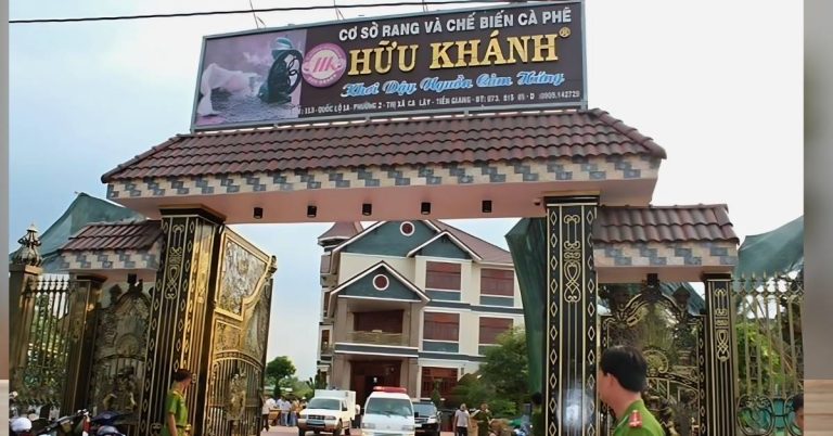 Hình ảnh vụ án cà phê Hữu Khánh cập nhật sự kiện mới nhất