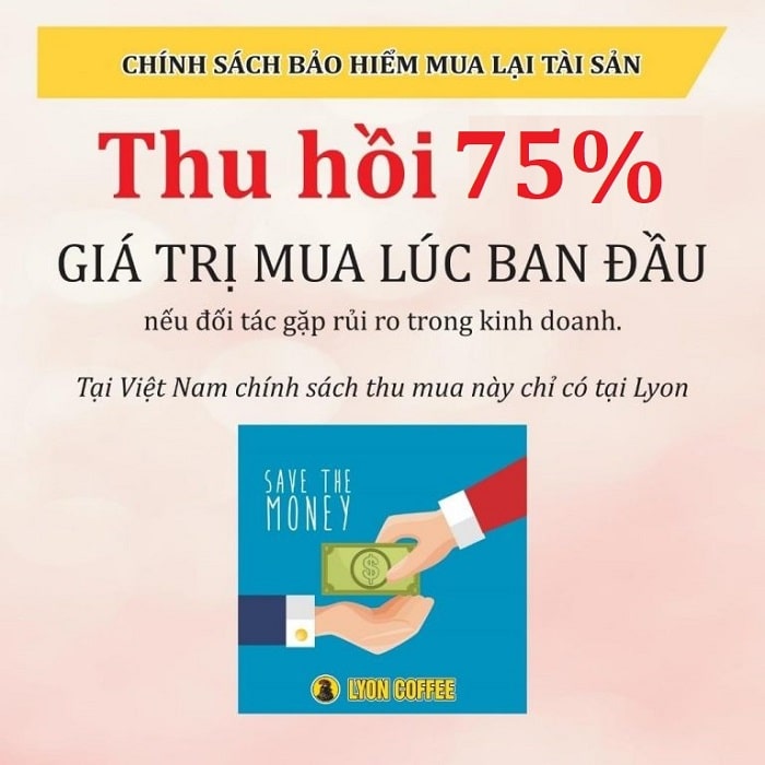 Mô hình đầu tiên và duy nhất tại Việt Nam có chính sách mua lại lên đến 75%