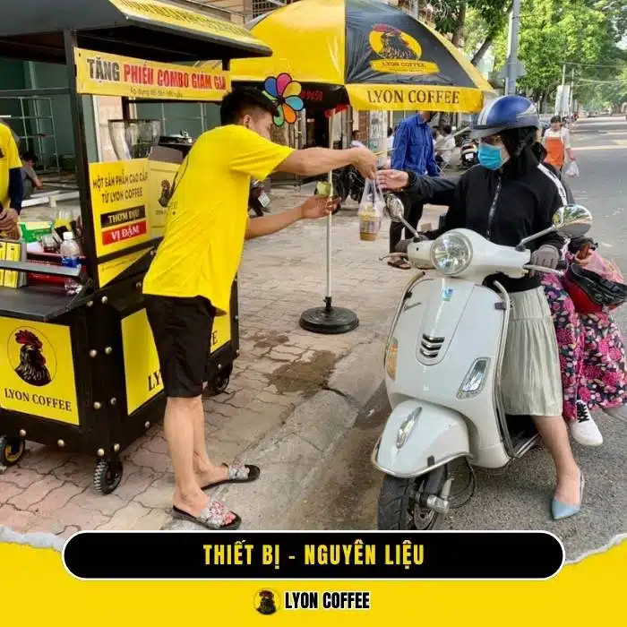 Thiết bị máy móc- Nguyên liệu pha chế