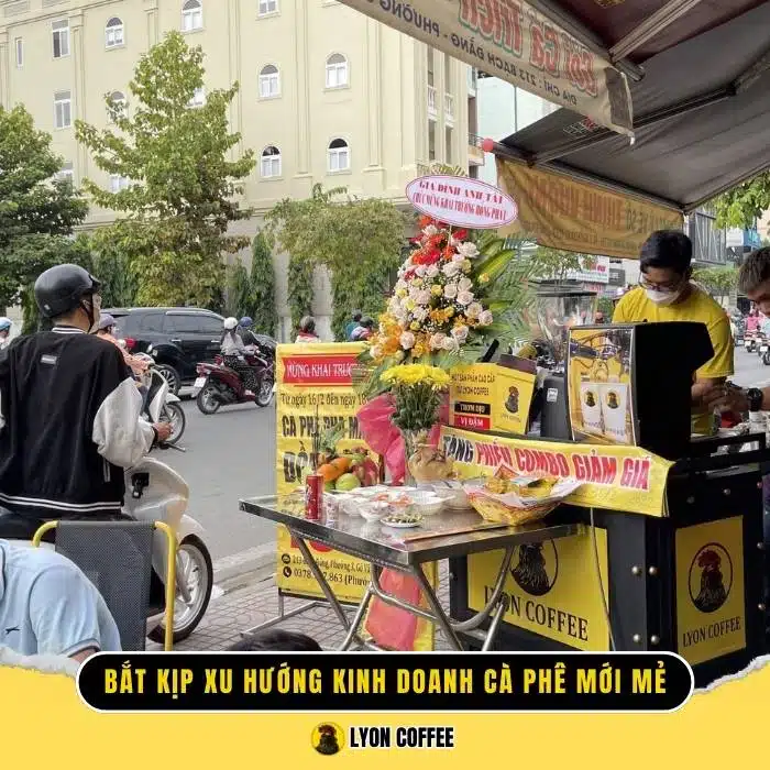 Bắt kịp xu hướng kinh doanh cà phê mới mẻ