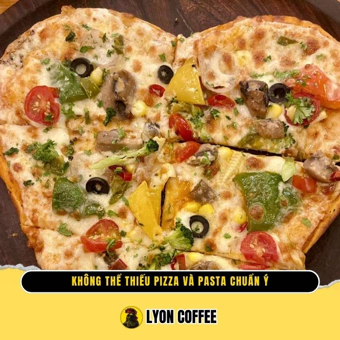 Không thể thiếu Pizza và Pasta chuẩn Ý