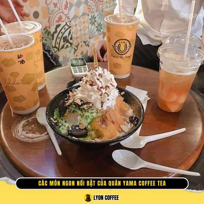 Review hình ảnh menu và các món ngon nổi bật của Yama Coffee Tea Dessert